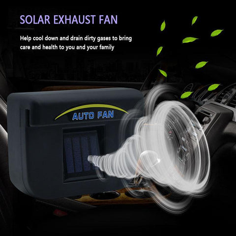 Small Power Solar Dual Use Exhaust Fan